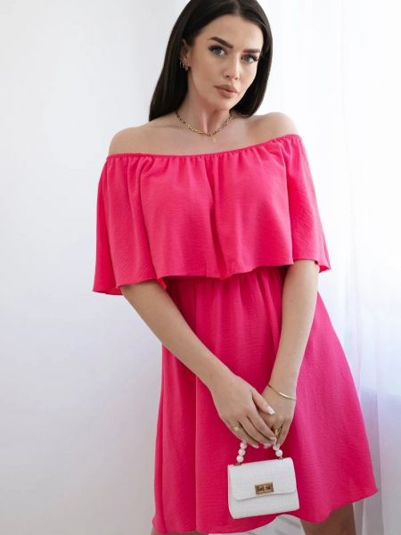 Φόρεμα Kesi ροζ