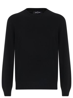 Кашемировый свитер Gran Sasso черный