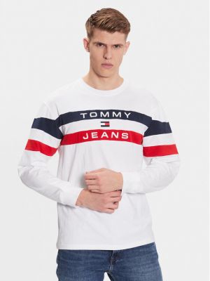 Longsleeve Tommy Jeans biała