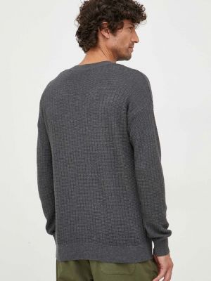 Vlněný svetr Sisley šedý
