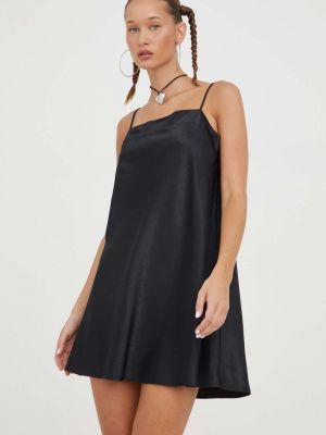 Oversized mini šaty Abercrombie & Fitch černé