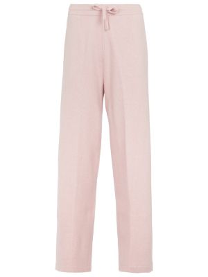 Vlněné sportovní kalhoty Marant Etoile růžové