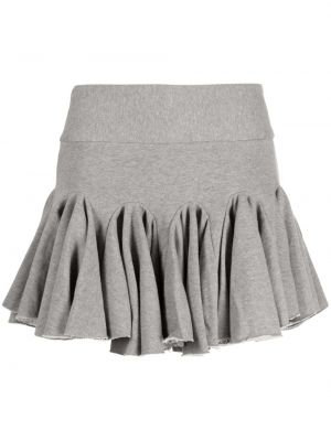 Plisirana mini suknja Edward Cuming siva