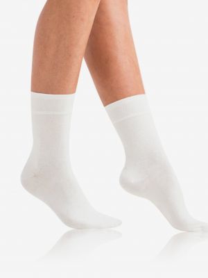 Bavlnené ponožky Bellinda biela