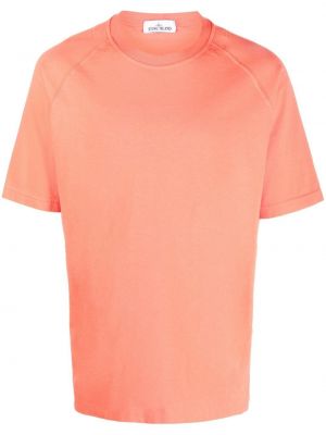 T-shirt avec manches courtes Stone Island orange