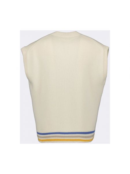 Jersey con escote v de tela jersey Dior beige