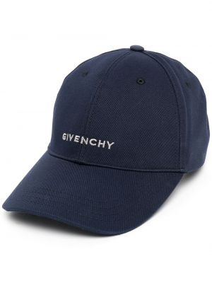 Brodert cap Givenchy blå