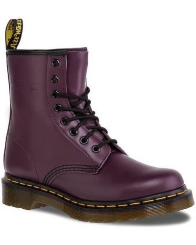 Glany Dr. Martens, fioletowy
