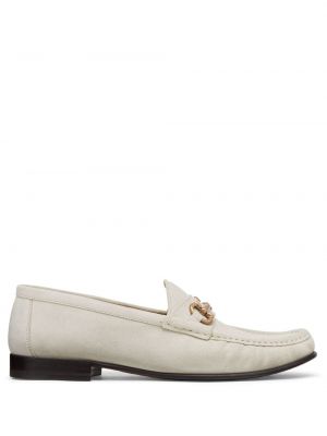 Pantofi derby din piele cu cataramă Brunello Cucinelli