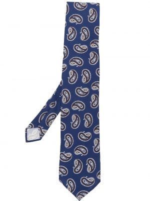 Копринена вратовръзка с принт Lardini