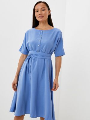 Платье фэст голубое