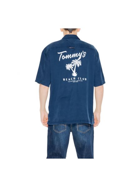 Koszula jeansowa Tommy Jeans niebieska