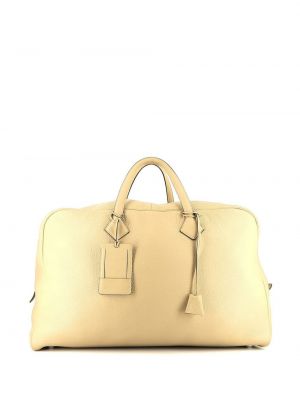 Τσάντα ταξιδιού Hermès μπεζ