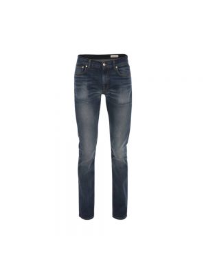Skinny jeans Alexander Mcqueen blau