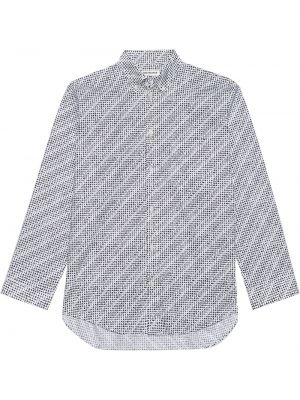 Памучна риза с принт Balenciaga