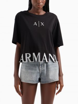Kokvilnas t-krekls Armani Exchange