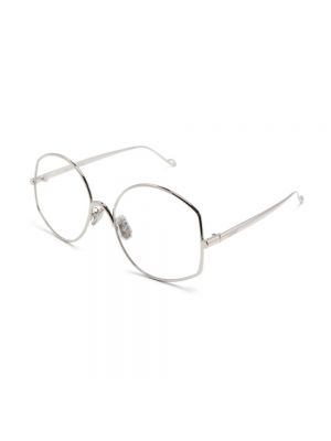 Okulary korekcyjne Loewe srebrne