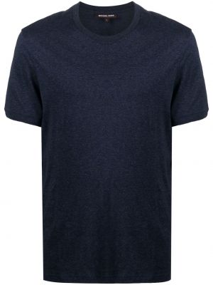 T-shirt aus baumwoll Michael Kors blau