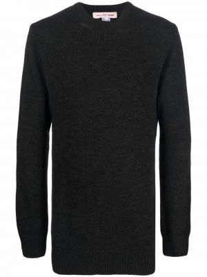 Camisa de punto de tela jersey de cuello redondo Comme Des Garçons Shirt negro