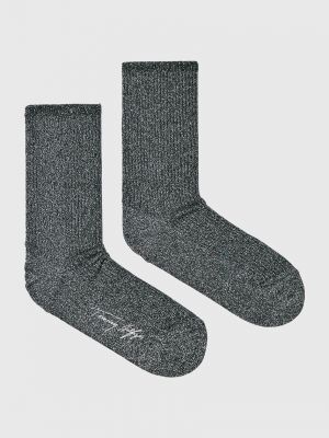 Ponožky Tommy Hilfiger stříbrné