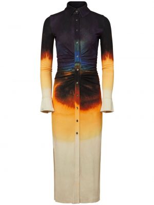 Μίντι φόρεμα με σχέδιο με βαφή γραβάτας Altuzarra