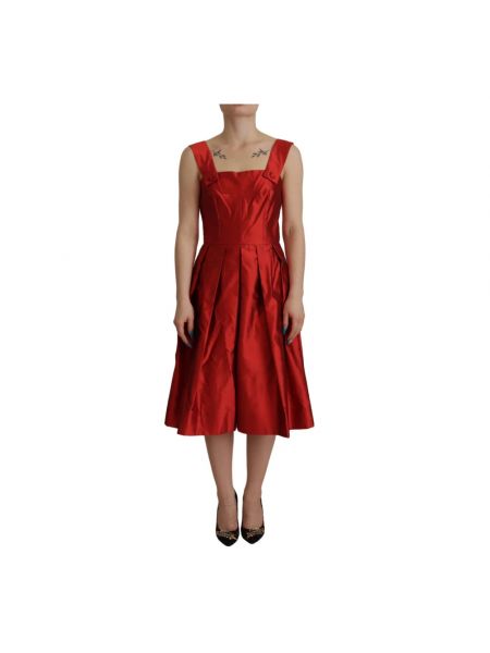 Sukienka Dolce And Gabbana czerwona
