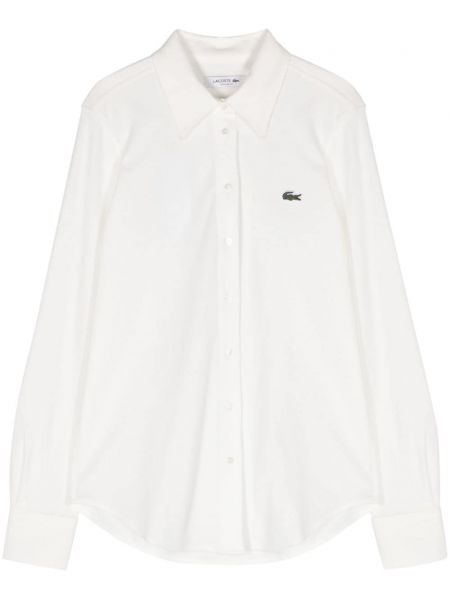 Dugačka košulja Lacoste bijela
