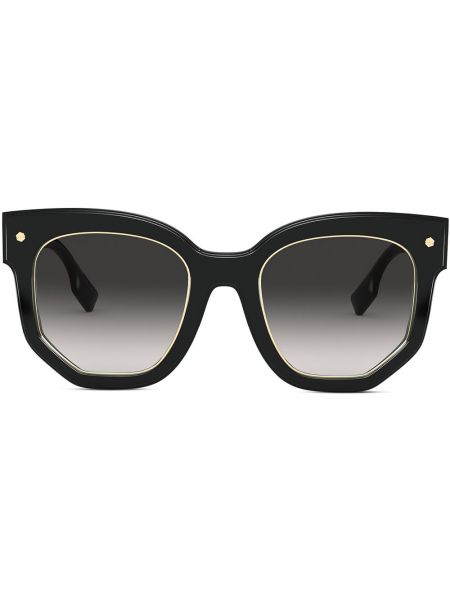 Ochelari de soare cu imprimeu geometric Burberry Eyewear negru