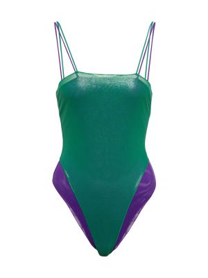 Vientisas maudymosi kostiumėlis Osã©ree žalia