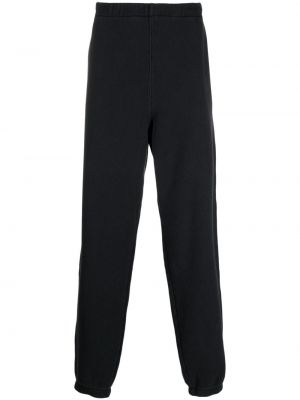 Bavlněné fleecové sportovní kalhoty jersey Erl černé