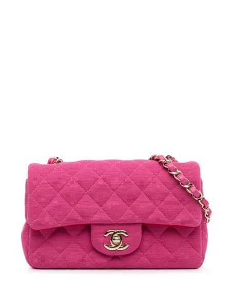 Klassische jersey mini-tasche Chanel Pre-owned pink