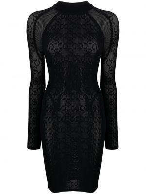 Φόρεμα με διαφανεια Wolford μαύρο