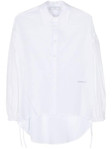 Medvilninė marškiniai Société Anonyme balta