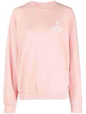 Rund hals sweatshirt Sporty & Rich rosa