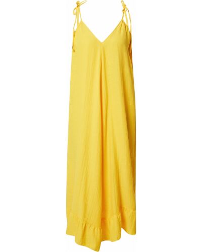 Μίντι φόρεμα Zwillingsherz κίτρινο