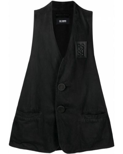 Bomull vest Raf Simons svart