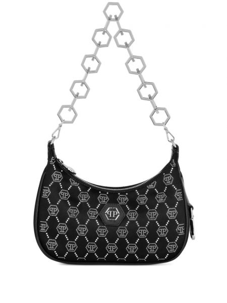 Skuldertaske med print Philipp Plein sort