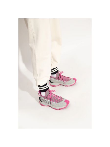 Sneakersy Moncler różowe