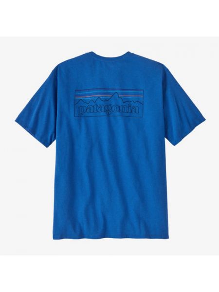 T-shirt Patagonia blau