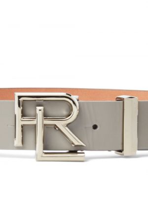Kožený pásek s přezkou Ralph Lauren Collection