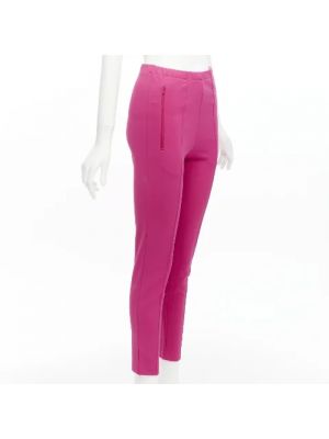 Pantalones de viscosa Balenciaga Vintage rosa