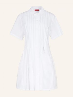 Sukienka koszulowa Kenzo biała