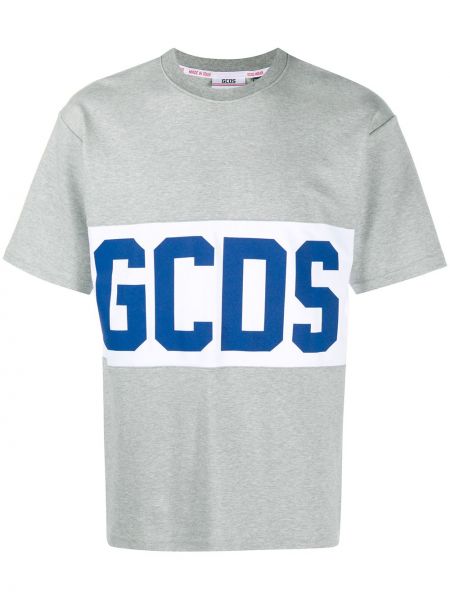 Camiseta con estampado Gcds gris