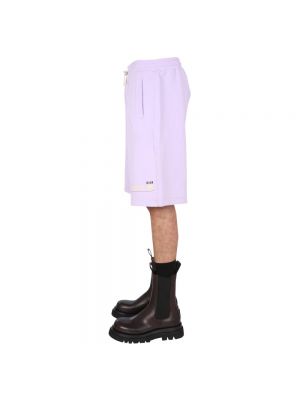 Pantalones cortos Msgm violeta