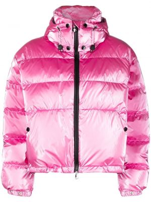 Péřová bunda Moncler - Růžová
