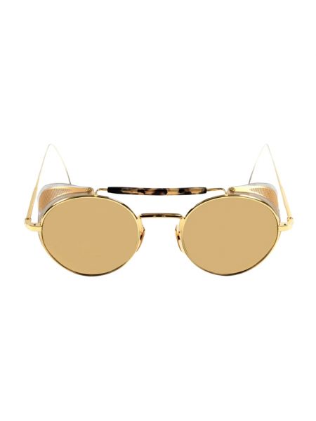 Okulary przeciwsłoneczne Thom Browne żółte