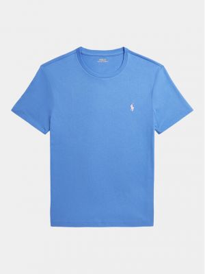 Polo majica slim fit Polo Ralph Lauren plava