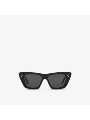 солнцезащитные очки «кошачий глаз» из ацетата Celine черный