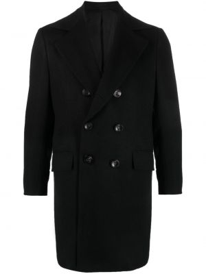 Kašmírový kabát Kiton černý
