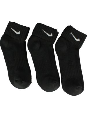 Bavlněné ponožky Nike černé